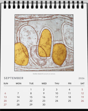 Julie Hickson Desk Calendar 2026