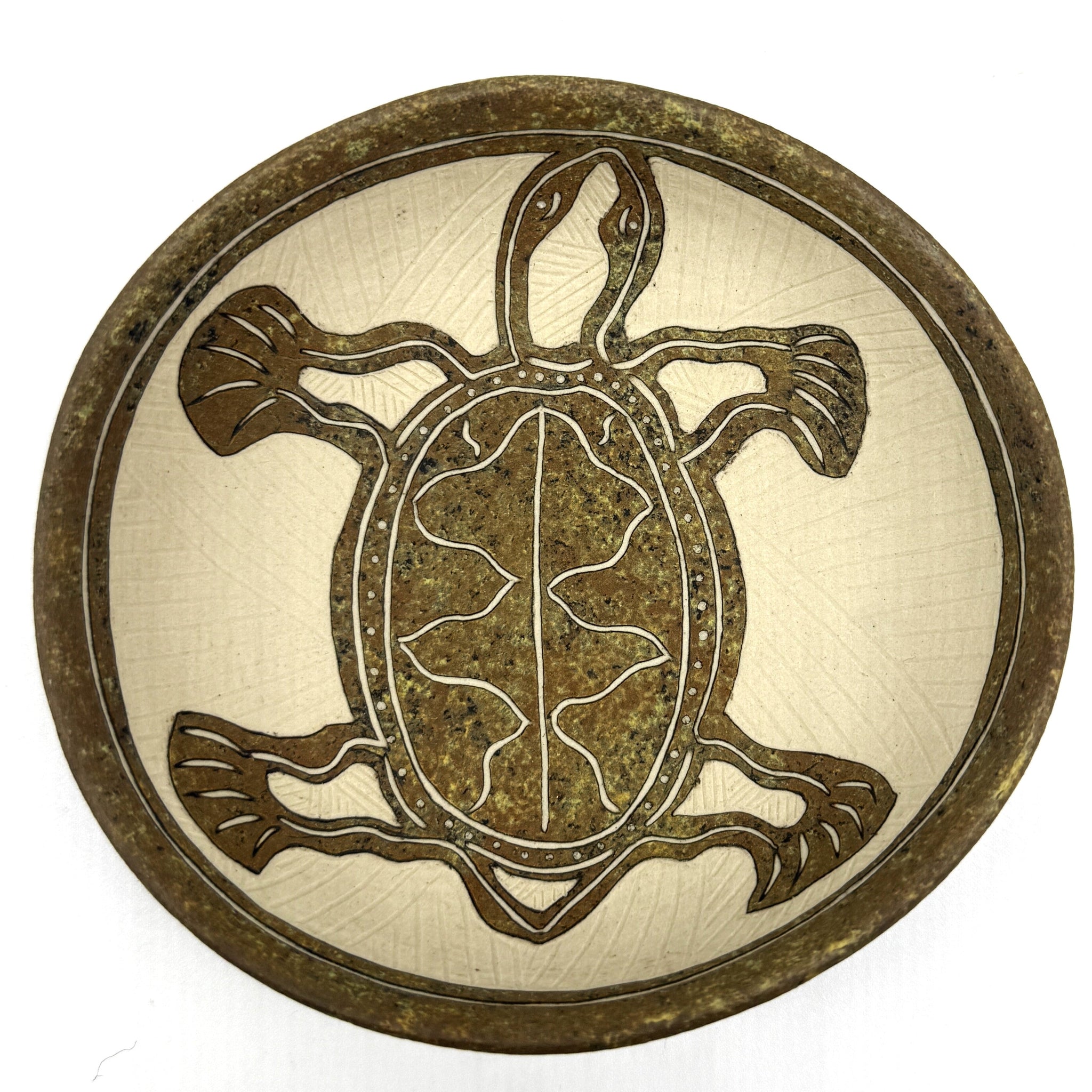 Freshwater Turtle "Ngujay" Ceramic Bowl - Gregory Salt