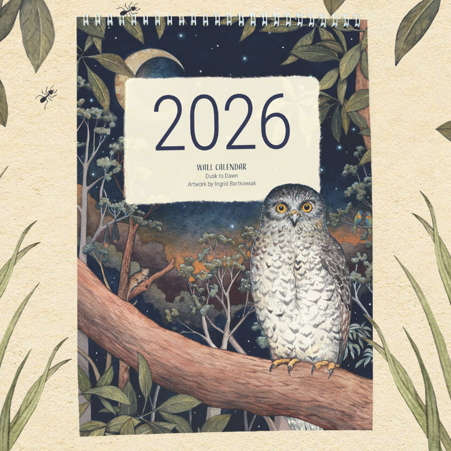 From Dusk To Dawn 2026 Wall Calendar - Ingrid Bartowiak