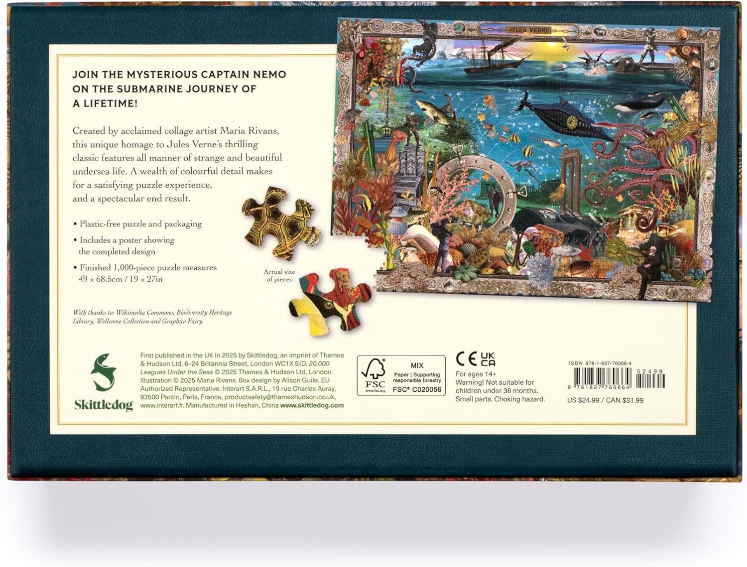 20,000 Leagues Under the Sea Jigsaw Puzzle