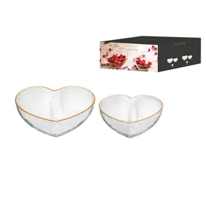 Amour Clear Assorted 2pk Bowl
