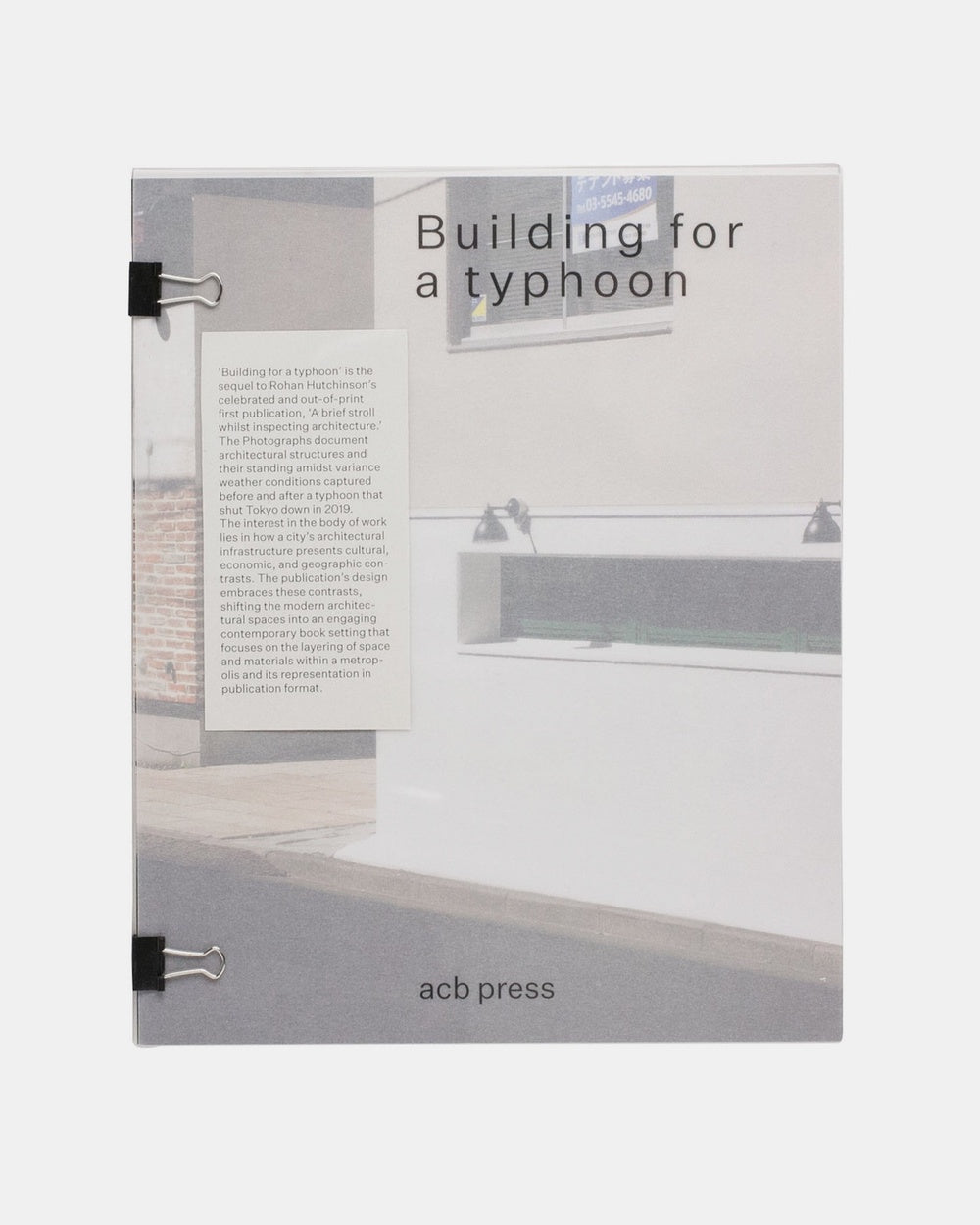 Rohan Hutchinson: Building For A Typhoon