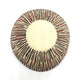 Black Palm "Kakan" Basket Weaving Ceramic Bowl - Vanessa Cannon