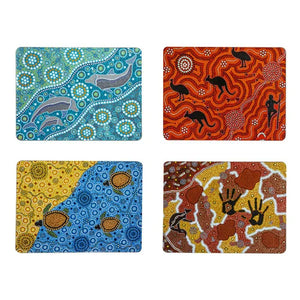 Maarakool Art Assorted 4pk Placemat Set