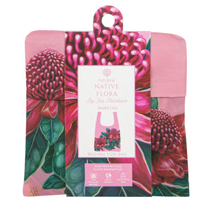 Native Flora Waratah RPET Shopping Bag