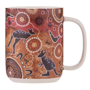 Spirit Land Hunting at Sunset Mug