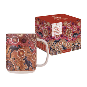 Spirit Land Hunting at Sunset Mug