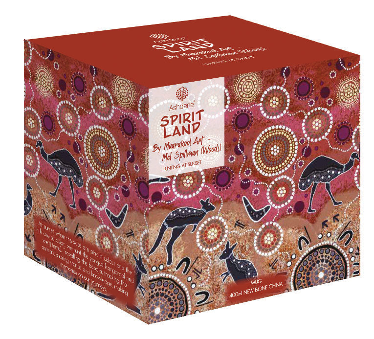 Spirit Land Hunting at Sunset Mug