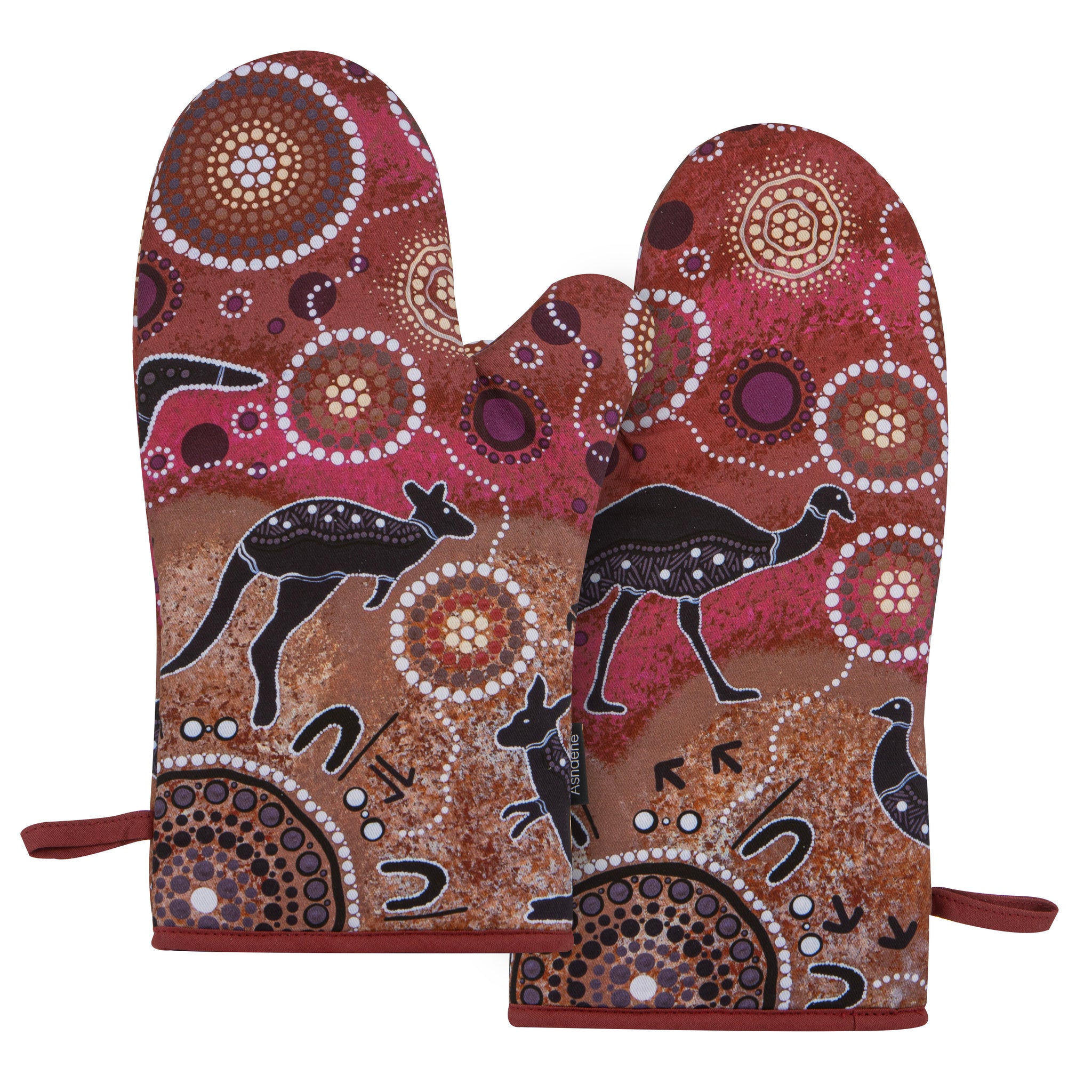 Spirit Land Hunting at Sunset 2pk Oven Mitt