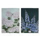 Secret Garden 2pk Kitchen Tea Towel - Blue