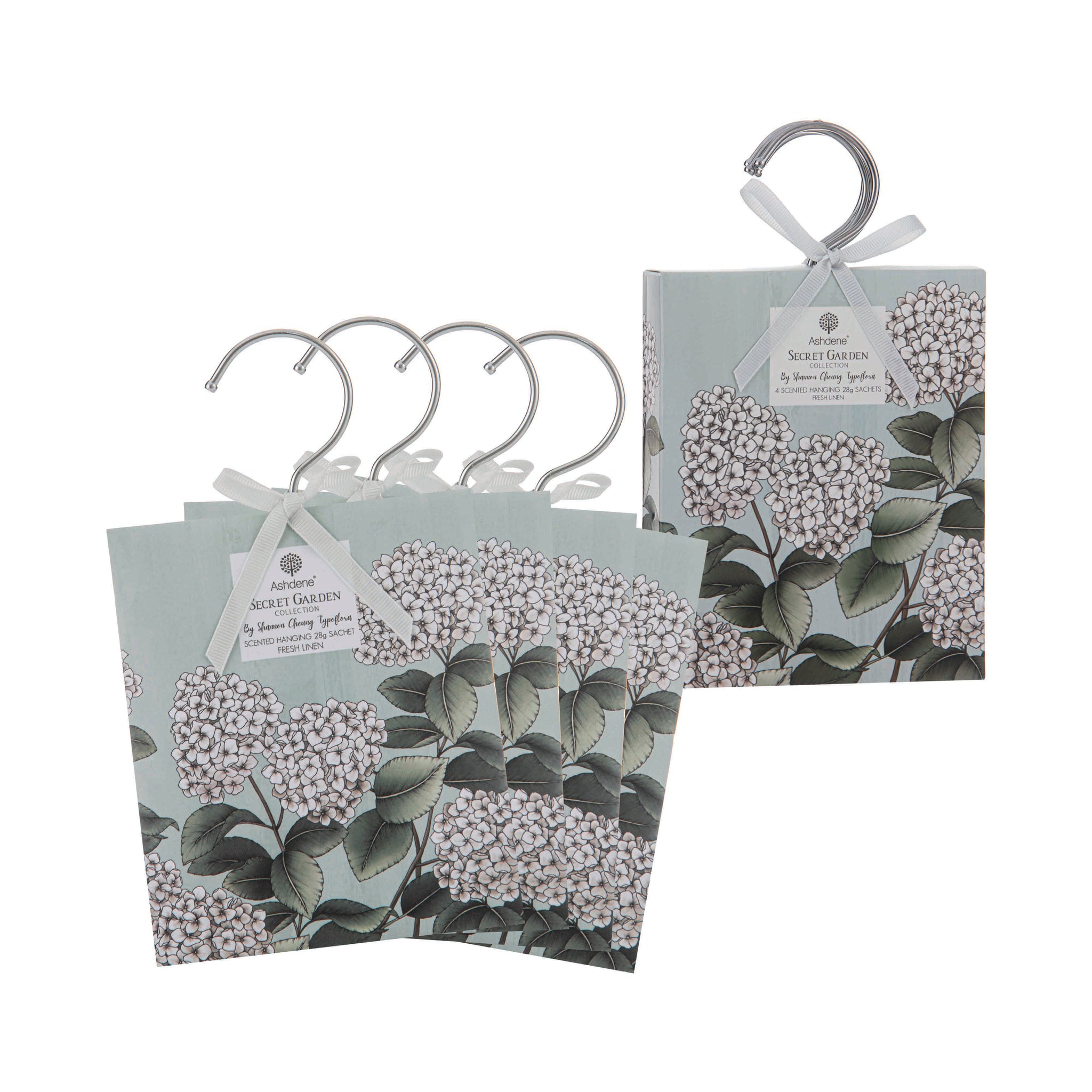 Secret Garden 28g 4 pack Fresh Linen Hang Scented Sachet