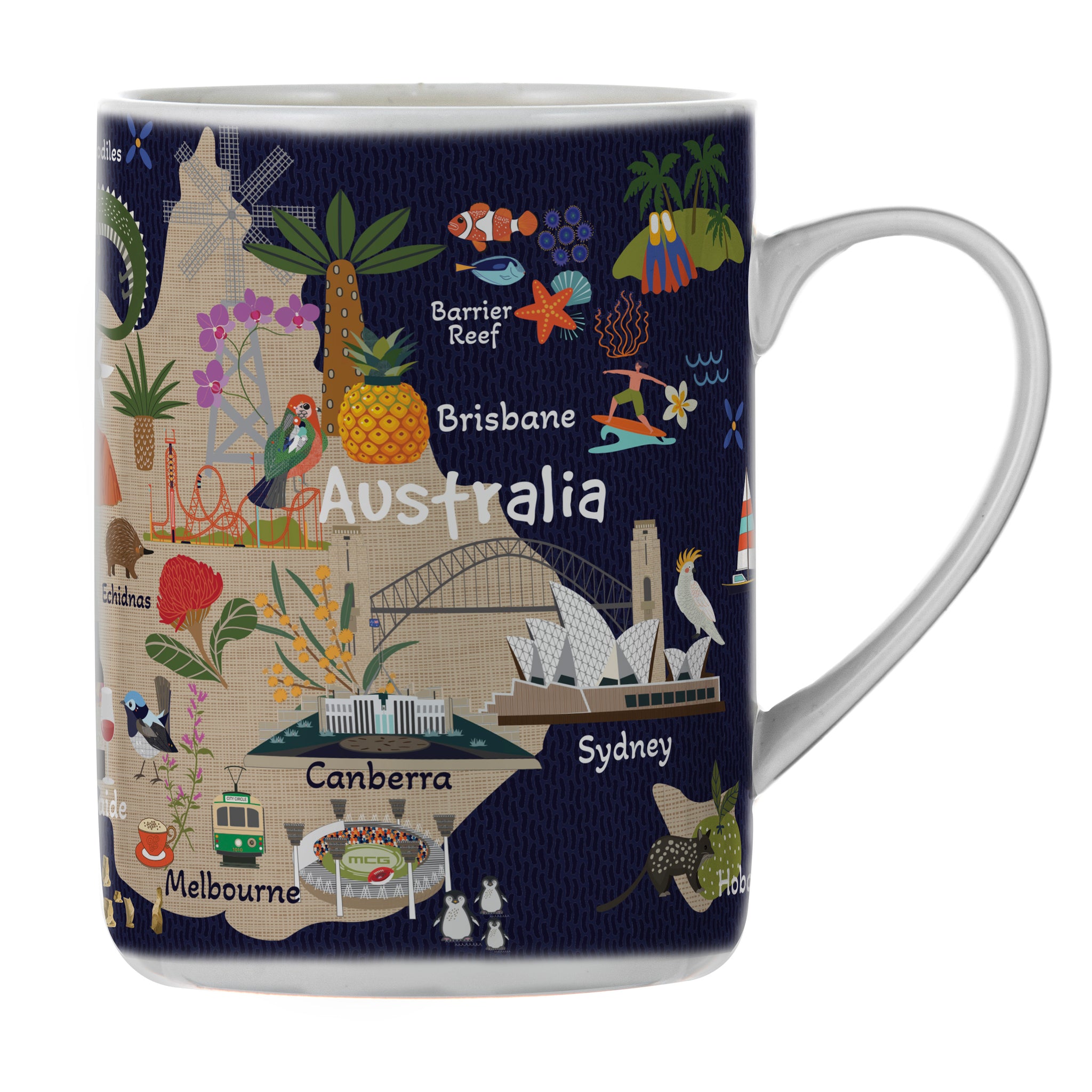 Land Down Under - Australia Mug