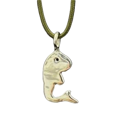 Sterling Silver Dugong Pendant - Josie Nawia