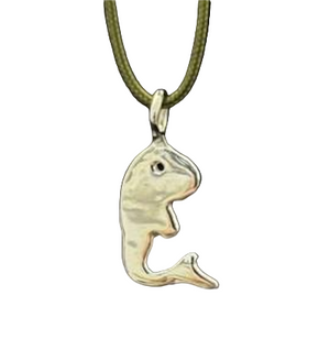 Sterling Silver Dugong Pendant - Josie Nawia