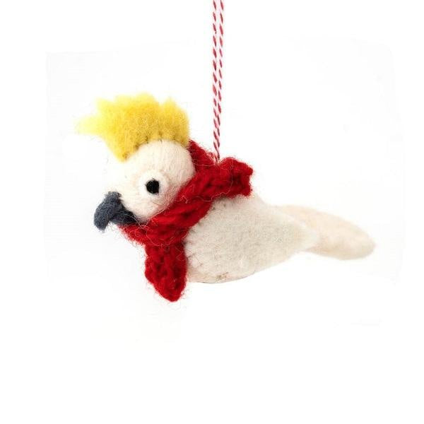 Cockatoo Christopher Christmas Decoration