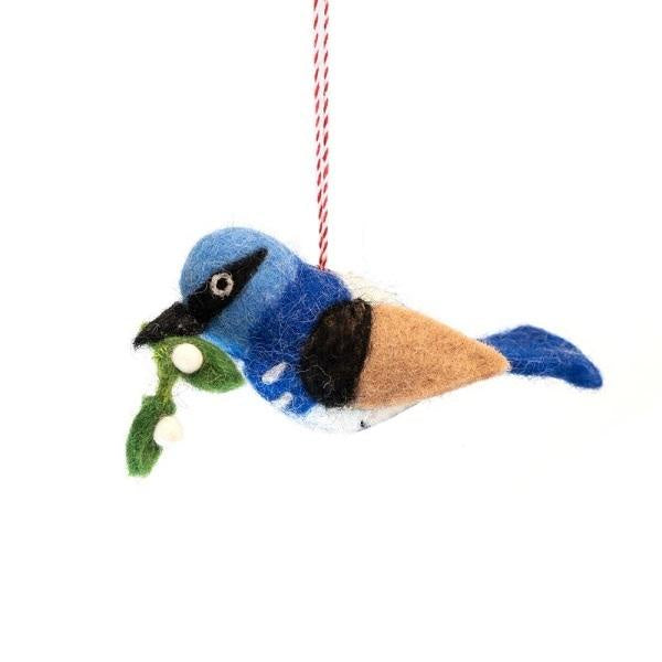 Blue Wren Wilma Christmas Decoration
