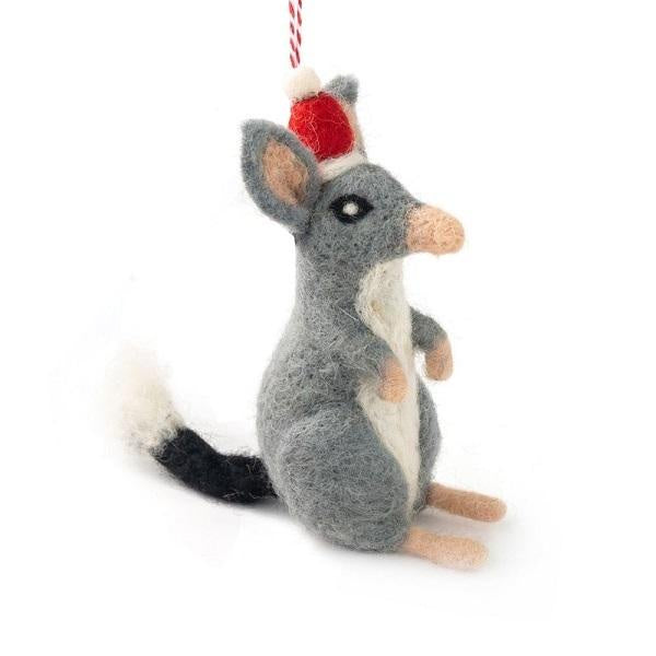 Bilby Beau Christmas Decoration