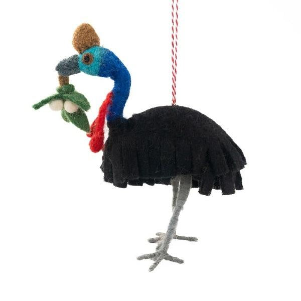 Cassowary Clara Christmas Decoration