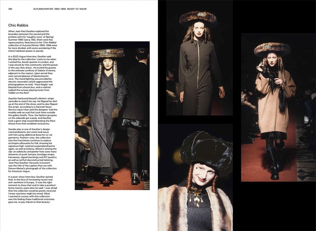 Jean Paul Gaultier Catwalk:  The Complete Collections