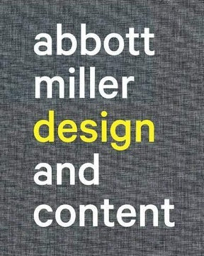 Abbott Miller Design And Content