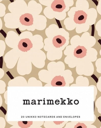 Marimekko Notes (Pastels):  20 Unikko Notecards & Envelopes