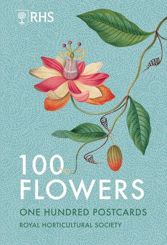 100 Flowers: One Hundred Postcards from the Royal Horticultural Society  by Royal Horticultural Society