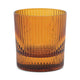 Scout Lowball Glass - Set of 2 Amber