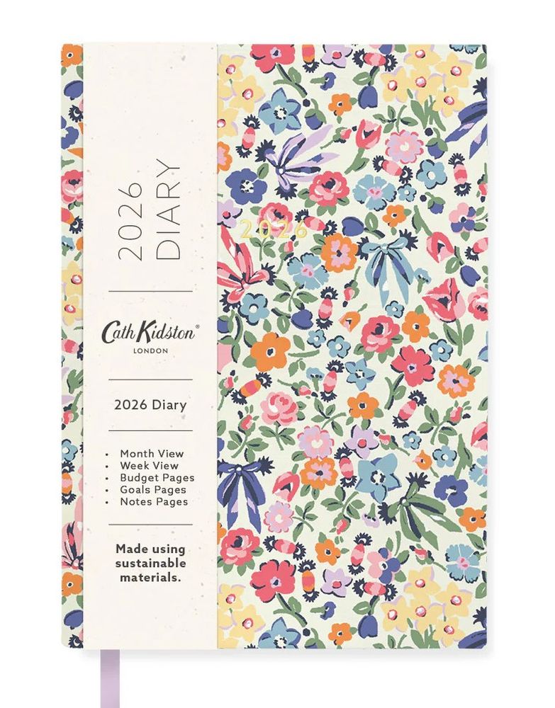 Cath Kidston A5 2026 Diary - Floral Ditsy