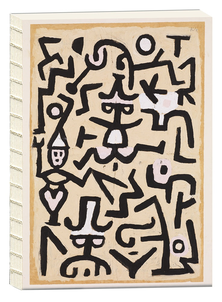 Paul Klee - Comedian's Handbill B6 Sketchbook