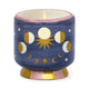 Adopo 8oz Ceramic Candle Moon Phases - Jasmine & Rose