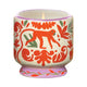 Adopo 8oz Ceramic Candle Jungle - Coconut & Amber