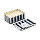 Adopo 8oz/226g Printed Tin Candle Tiger - Black Cedar & Fig