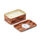 Adopo 8oz/226g Printed Tin Candle Flower - Cactus Flower