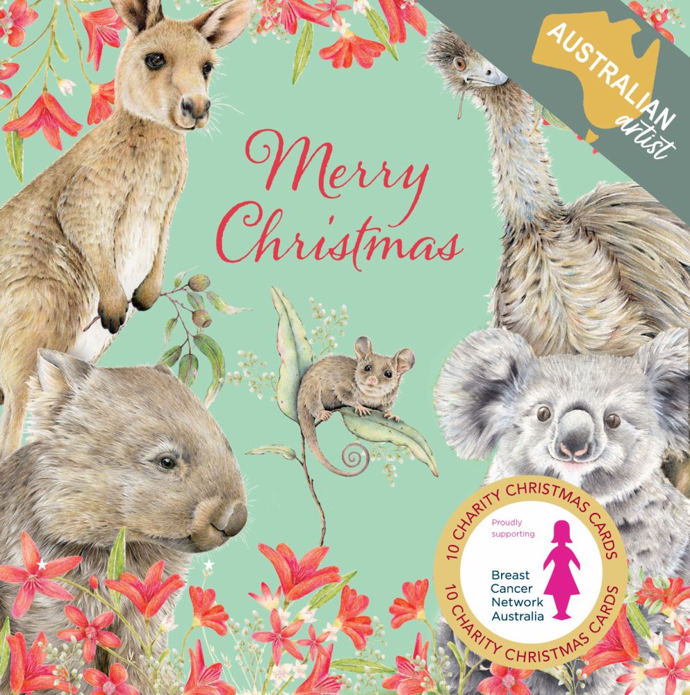 Christmas Card Wallet - BCNA - Animal Greetings
