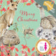 Christmas Card Wallet - BCNA - Animal Greetings