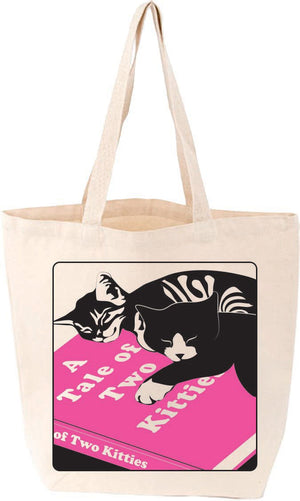 A Tale of Two Kitties Tote