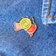 Aboriginal Land Enamel Pin