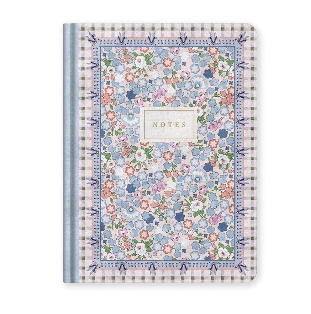 Cath Kidston B6 Premium Hard Cover Notebook - Cream Dreamy Ditsy Check