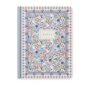Cath Kidston B6 Premium Hard Cover Notebook - Cream Dreamy Ditsy Check