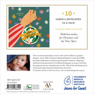 Christmas Card Wallet - CMRI - Bauble Magic