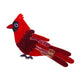 Crimson Cardinal Brooch