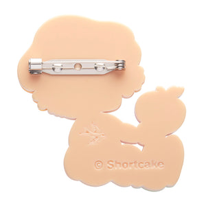 Apple Dumplin Brooch