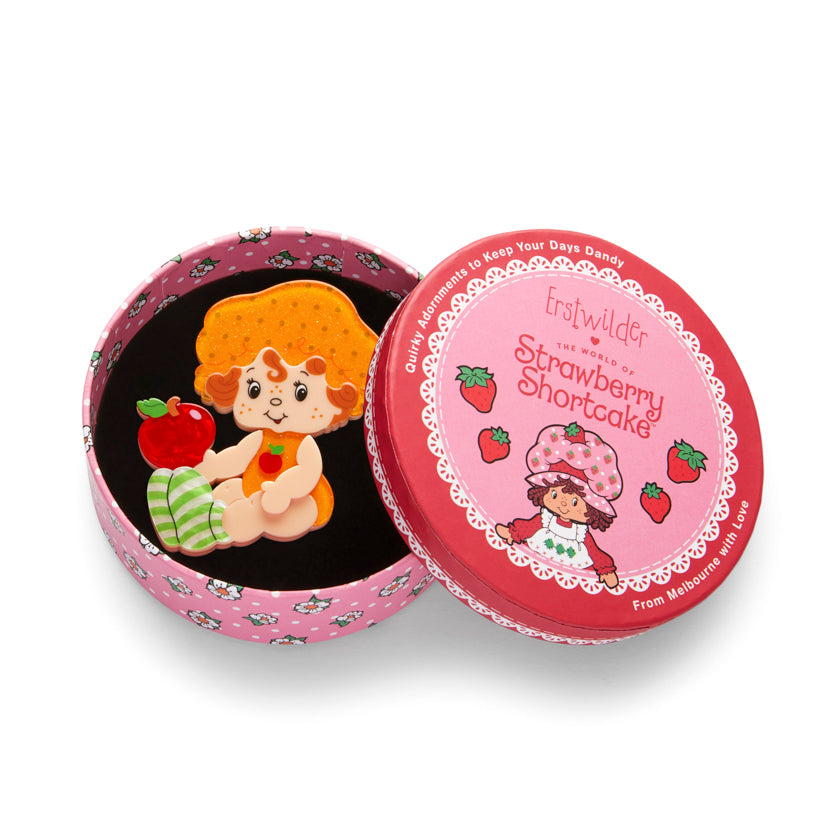 Apple Dumplin Brooch