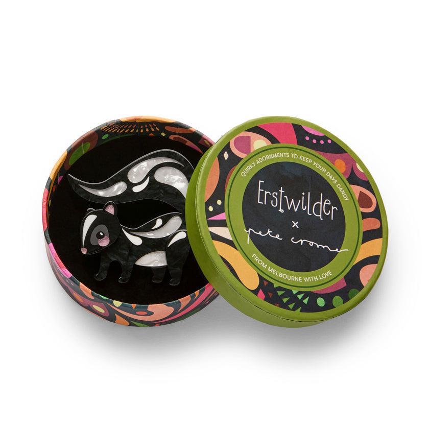 Sassy Skunk Brooch