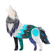Gallant Gray Wolf Brooch