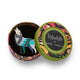 Gallant Gray Wolf Brooch