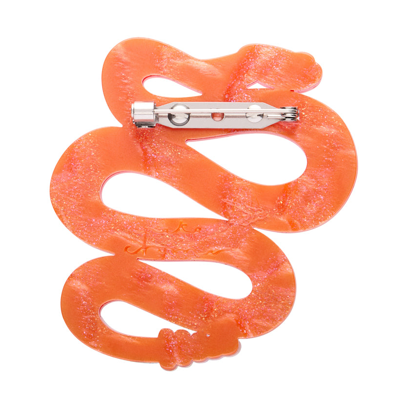 Rowdy Rattlesnake Brooch