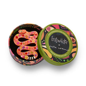 Rowdy Rattlesnake Brooch