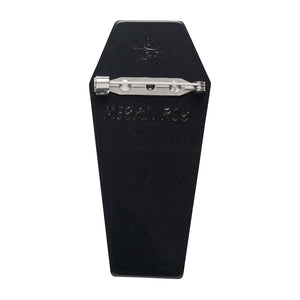 Cozy Coffin Brooch