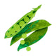 Peas Please Brooch